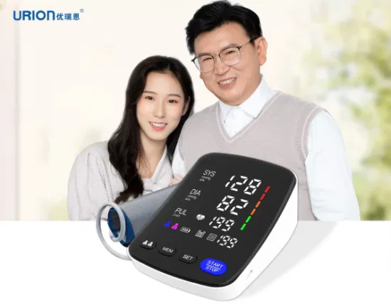 CE FDA 승인 공장 가격 홈 혈압계 디지털 대형 스크린 Bp 모니터 의료 전자 자동 블루투스 상완 혈압 모니터